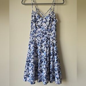 BCX Floral Spaghetti Strap Dress Size S